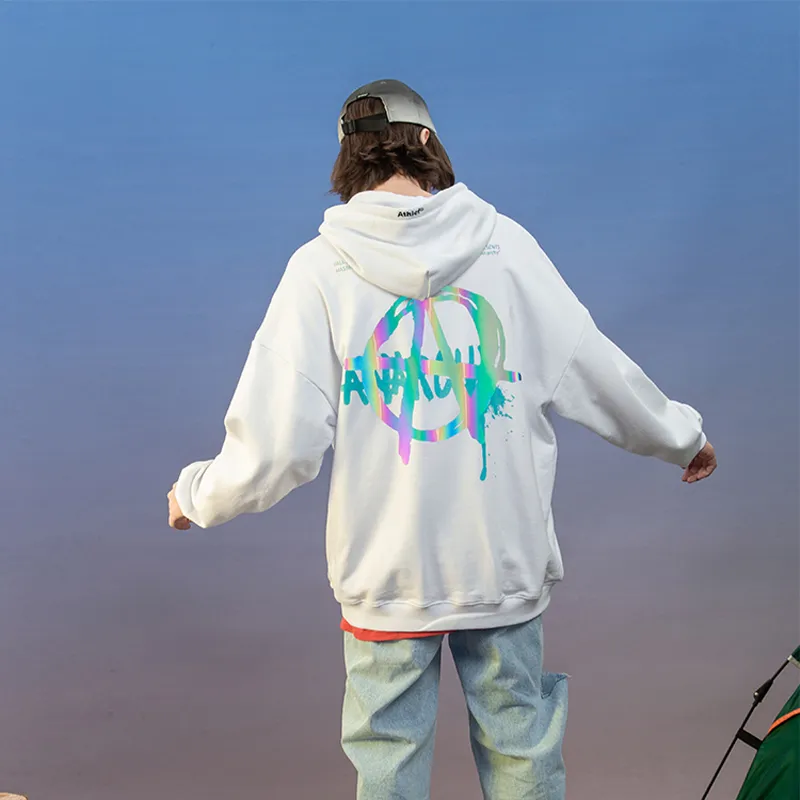 Athief Hooded Loose Fit Regular Sweatshirt Unisex-2