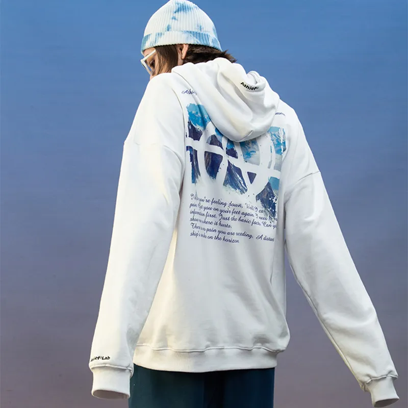 Athief Hooded Loose Fit Regular Sweatshirt Unisex-2