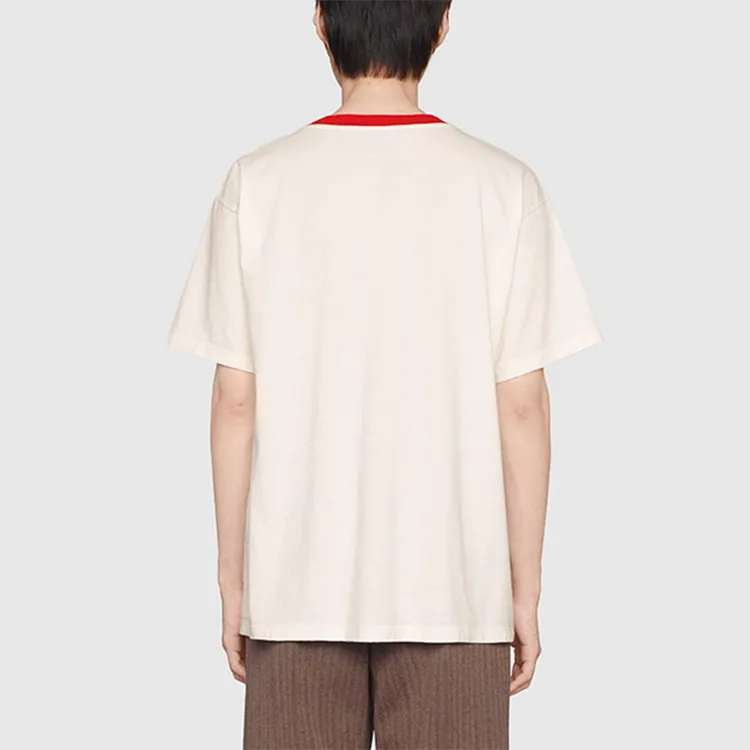 GUCCI T Shirts Men Ecru-4