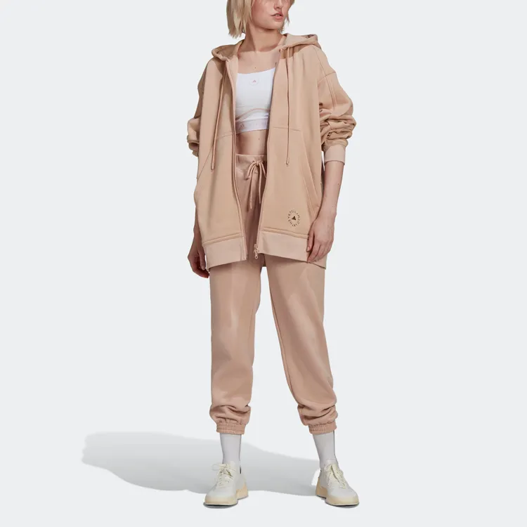 Stella Mccartney X Adidas Knitted Sweatpants Women's Dusty Pink-1