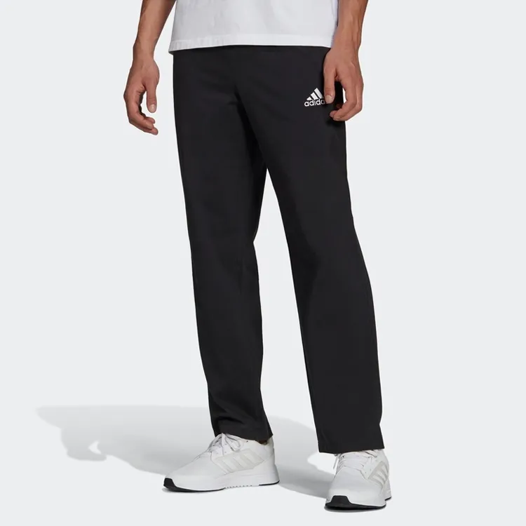 Adidas Knitted Sweatpants Men's Black-2