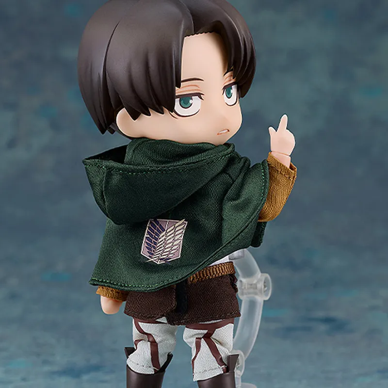 GSC Attack On Titan Clay Doll Levi Ackerman Chibi Figures 14cm-1