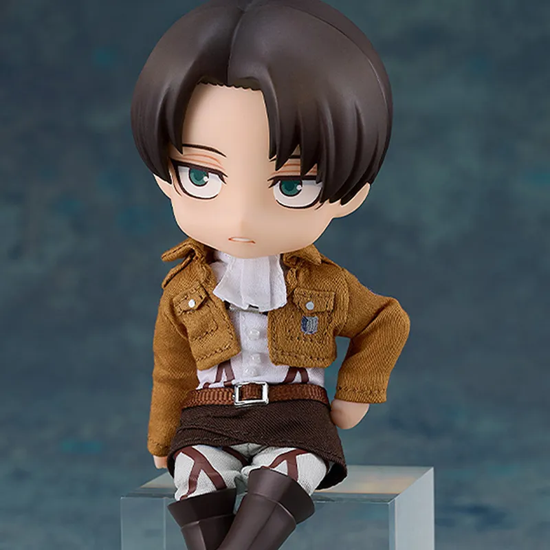 GSC Attack On Titan Clay Doll Levi Ackerman Chibi Figures 14cm-2