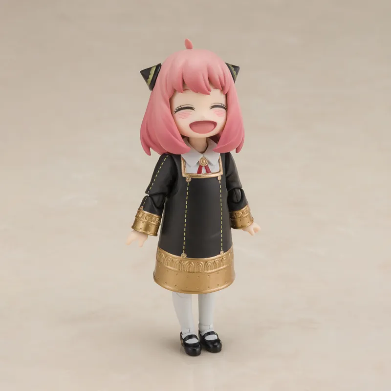 BANDAI 1 12 SHF SPY X FAMILY Anya Forger School Uniform Edition Action Figures 8cm-2