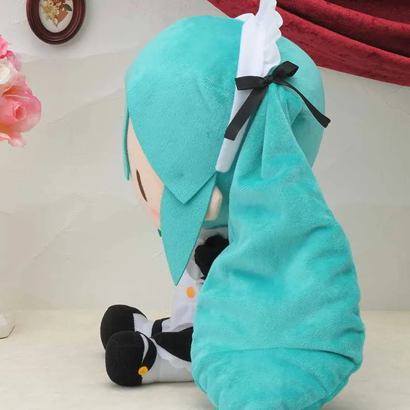 SEGA Hatsune Miku Maid LL Dolls Plush Doll 30cm High-3