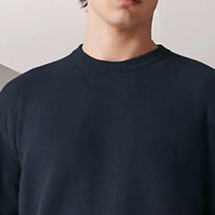 HERMES Sweaters Men Marine Blue-5