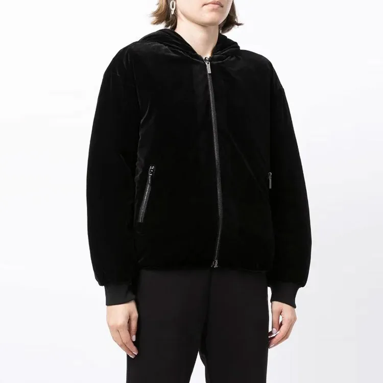 ARMANI EXCHANGE Jackets Coats Women's Black-2