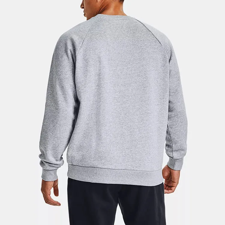 Under Armour Rival Sweatshirts Men Gray-4