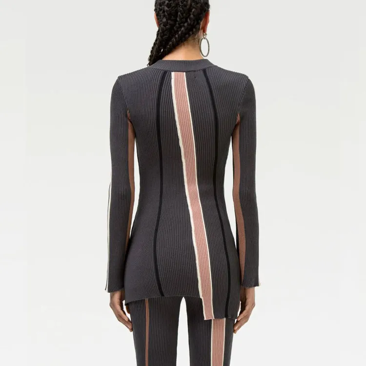AMBUSH FW21 Slim Fit Knitwear Women's Chocolate-3