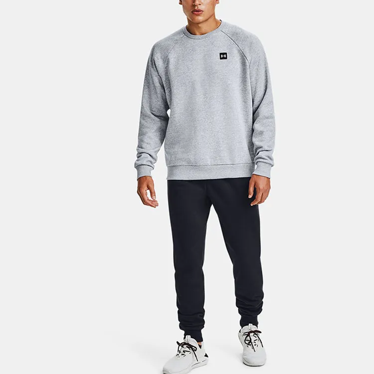 Under Armour Rival Sweatshirts Men Gray-2
