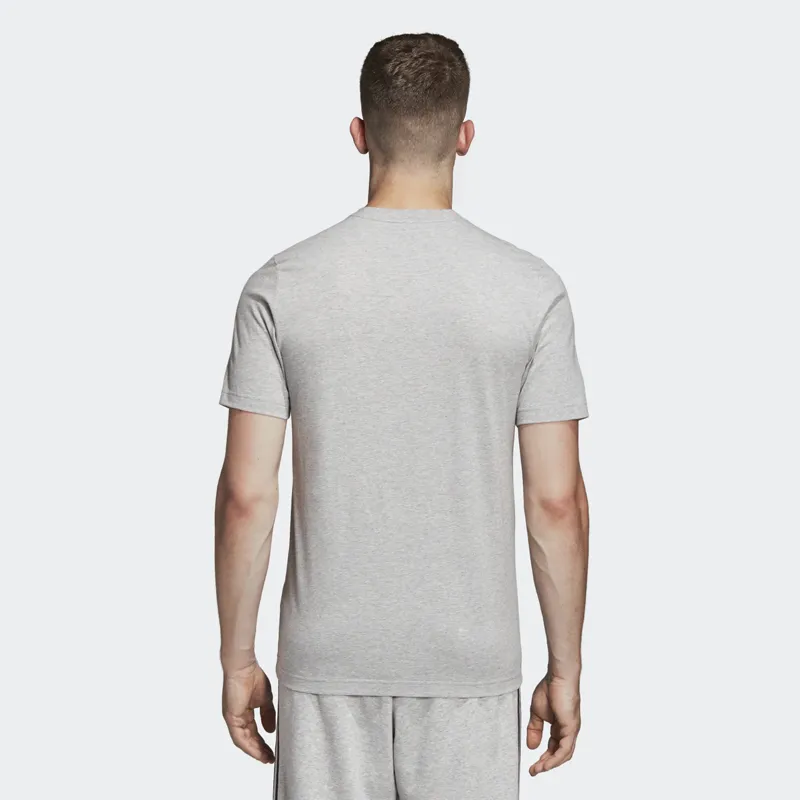 Adidas T Shirt Men's Medium Heather Gray-3