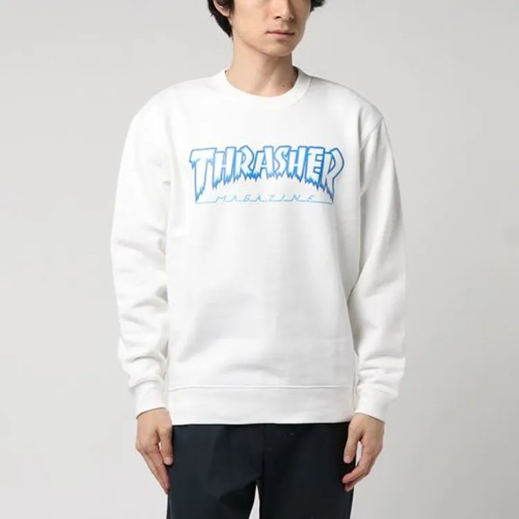 Thrasher Sweatshirts Men White-2