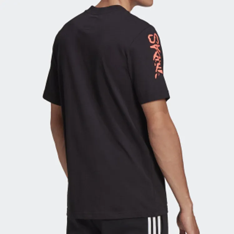 Adidas Originals T Shirt Men's Black-4