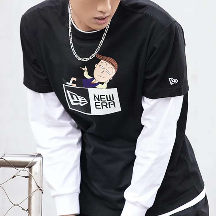 New Era x Cherry Balls FW21 T Shirt Unisex Black-3