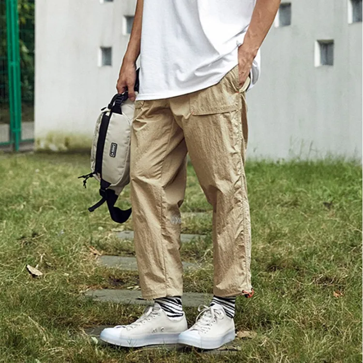 Converse Polyester Crossbody Bag Shoulder Bag Sling Bag Fanny Pack Regular Unisex Light Khaki-3