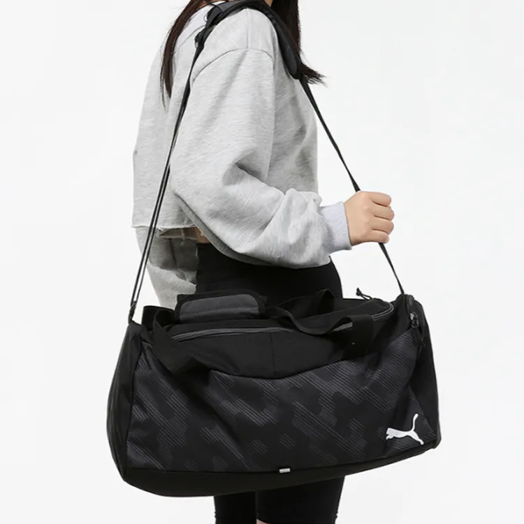 PUMA Fabric Handbag, Shoulder Bag, Crossbody Bag, Gym Bag Unisex Black-4