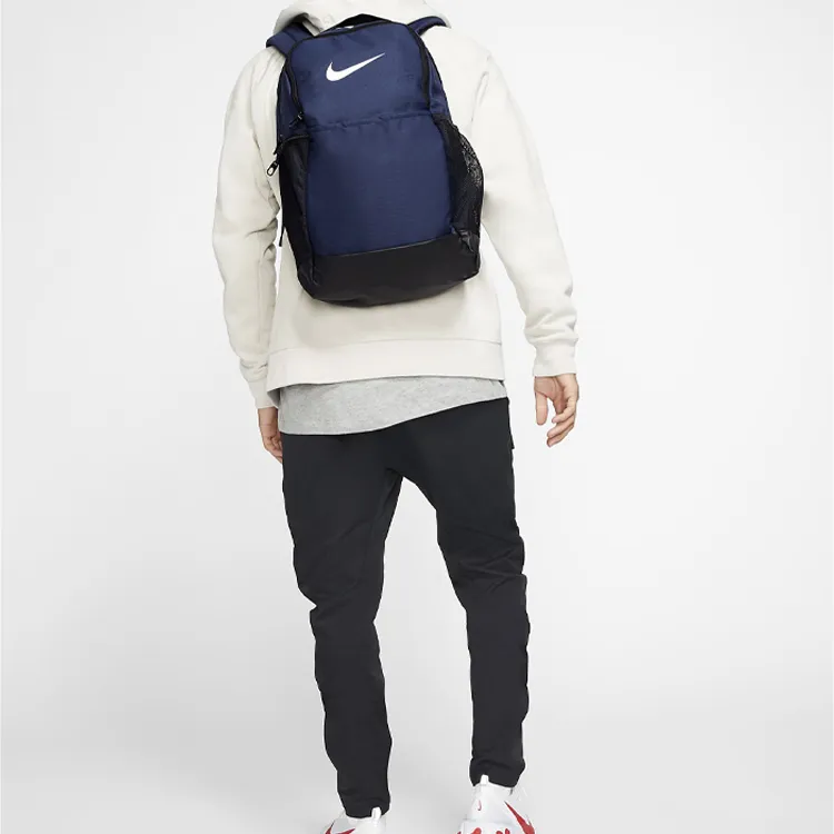 Nike Brasilia Training Medium Backpack Midnight Navy/Black/White-3