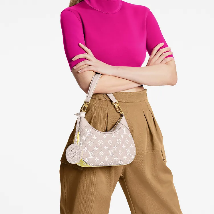 LOUIS VUITTON Bagatelle Rose Beige-6