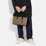 long hooded coach jacket