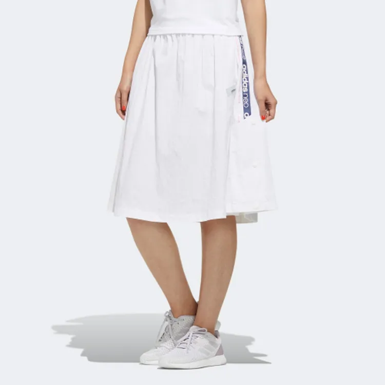Adidas Neo Casual Long Skirts Women's White-3