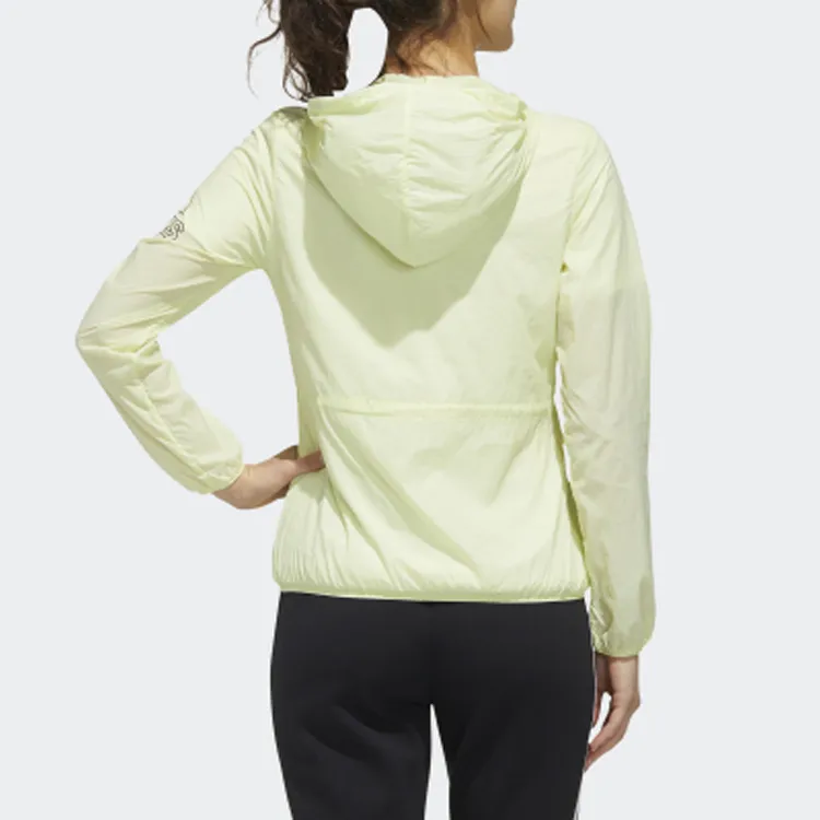 Adidas Jackets Women's Bright Neon Yellow-5