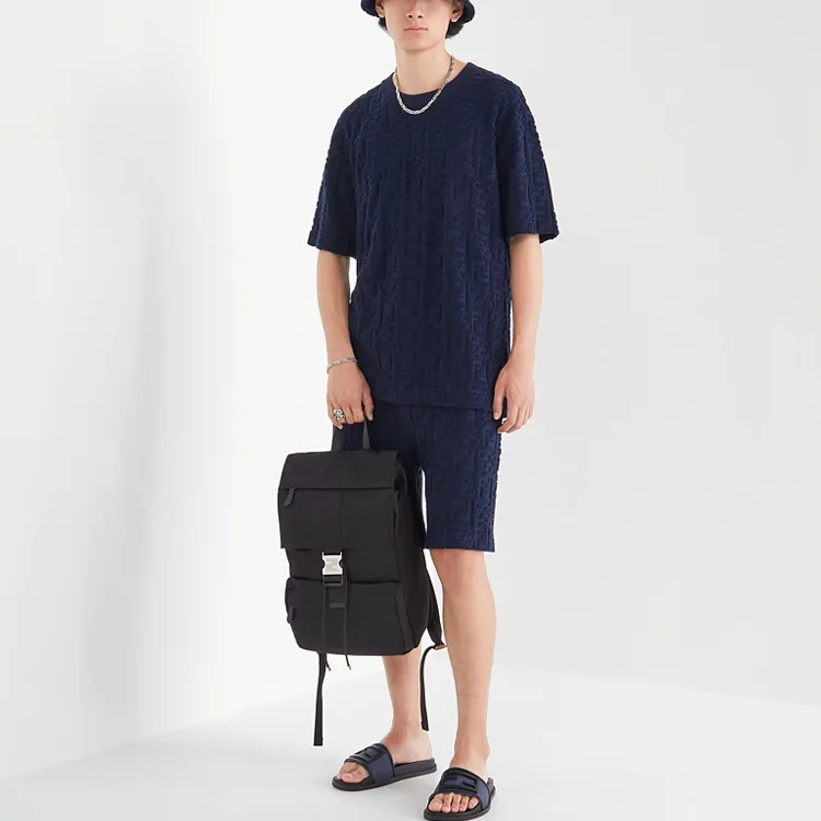 FENDI SS22 Regular T Shirt Men's Blue-2