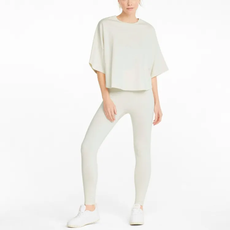PUMA T Shirt Women's Pure White-2