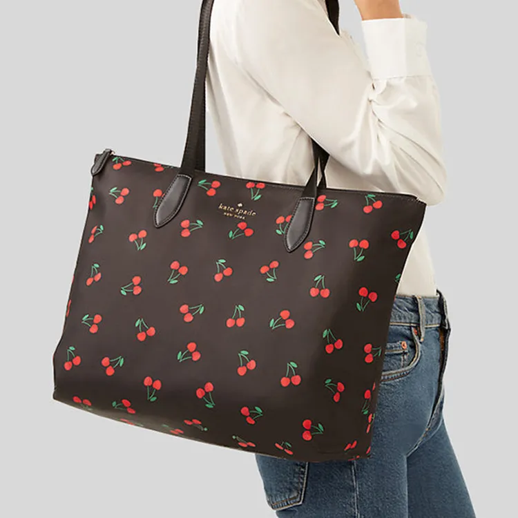 Kate Spade Combo Bag Tote Bag Shopping Bag Shoulder Bag Handbag Medium Size Women's Black-4