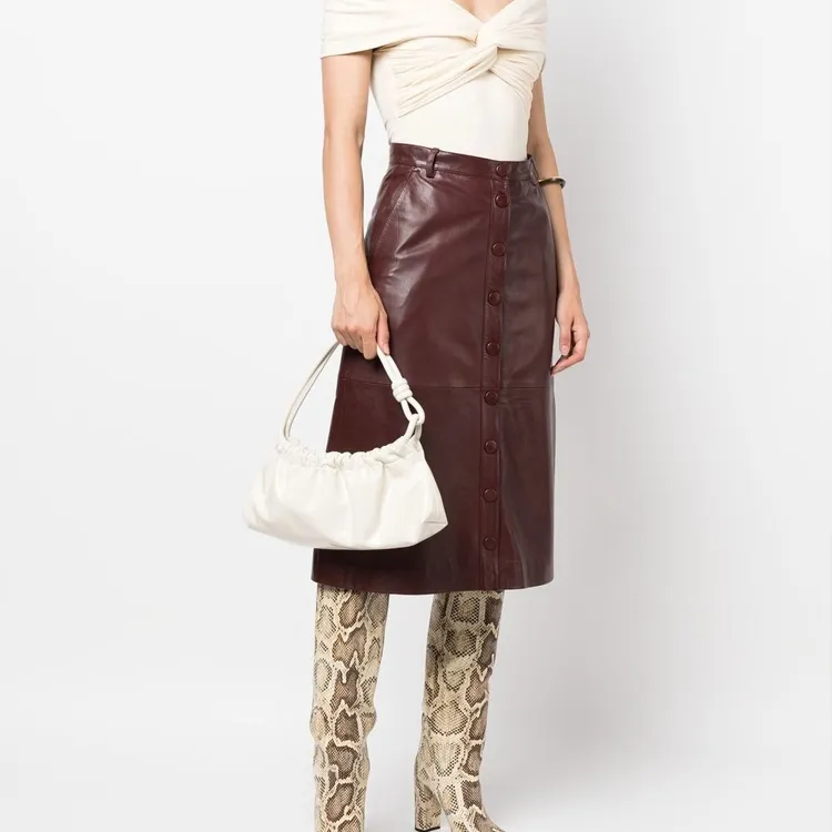 NANUSHKA Valerie Ruched-Detail Shoulder Bag-4