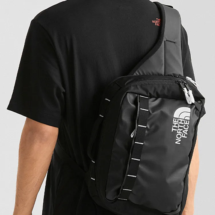 THE NORTH FACE Cotton Crossbody Bag Shoulder Bag Regular Unisex Black-5