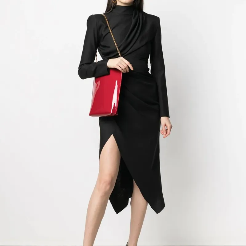 SAINT LAURENT Suzanne Logo Tote Bag-2