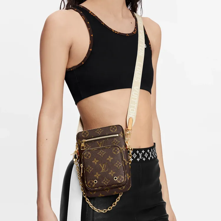 LOUIS VUITTON Utility Phone Sleeve Monogram-5