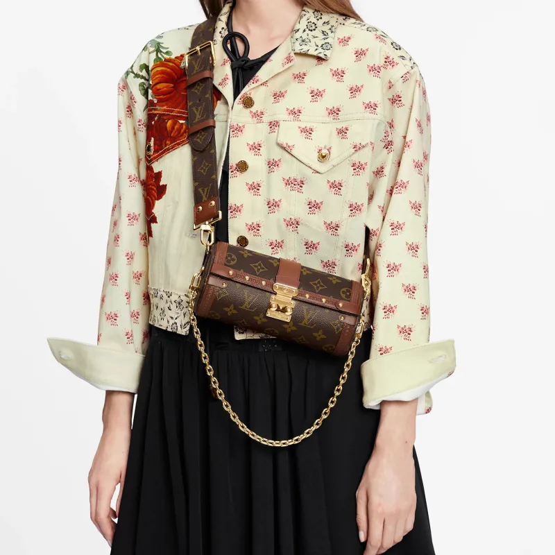LOUIS VUITTON Papillon Trunk Crossbody Bag-8
