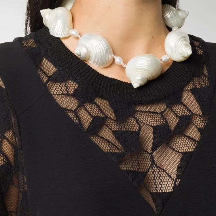 PRADA Necklaces Women's White-2