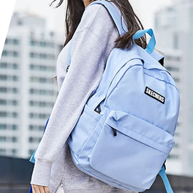 Skechers Polyester Backpack Regular Unisex Sky Blue-4