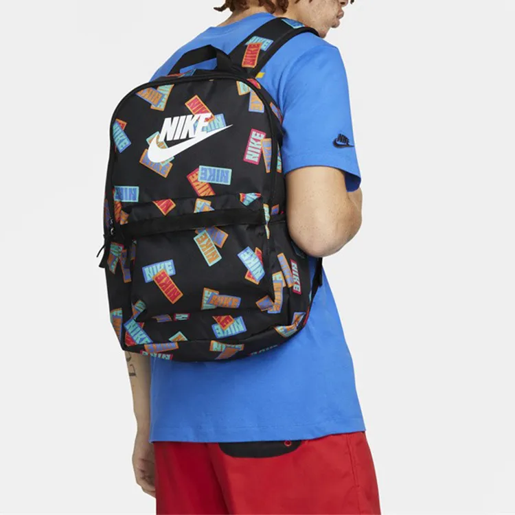 Nike Fabric Backpack Regular Unisex Black-4