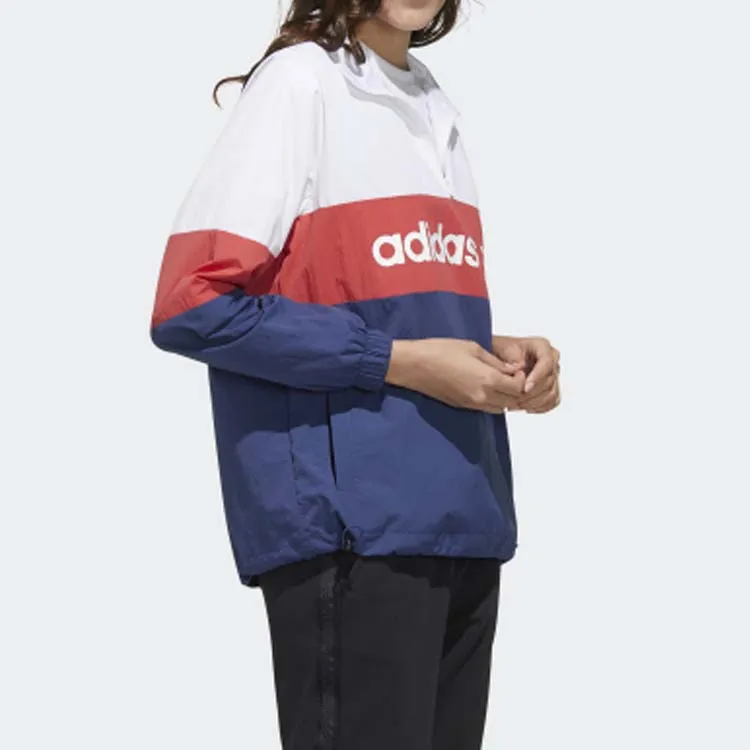 Adidas Neo Jackets Women's White/Technology Indigo/Honor Red-3