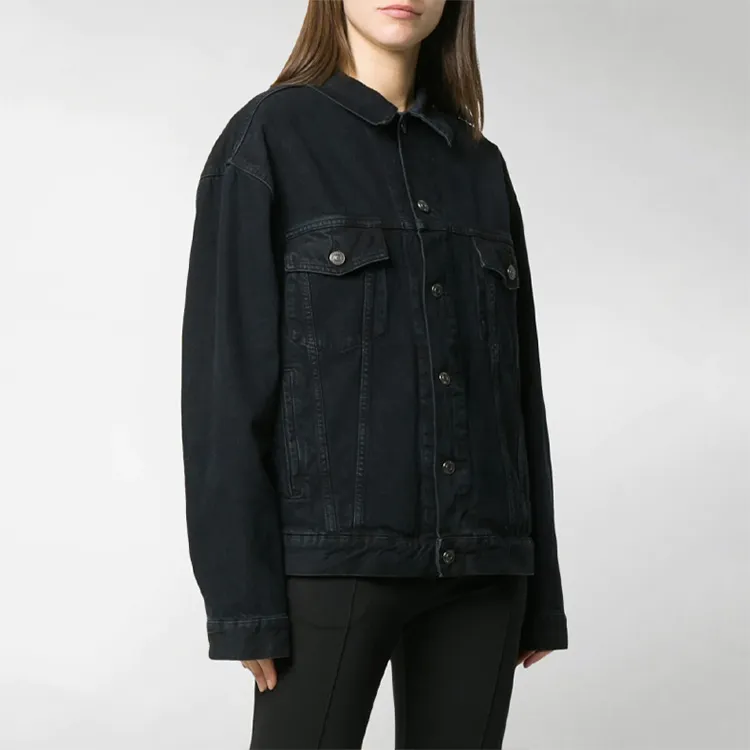 Balenciaga 2000s Cotton Denim Jacket-3