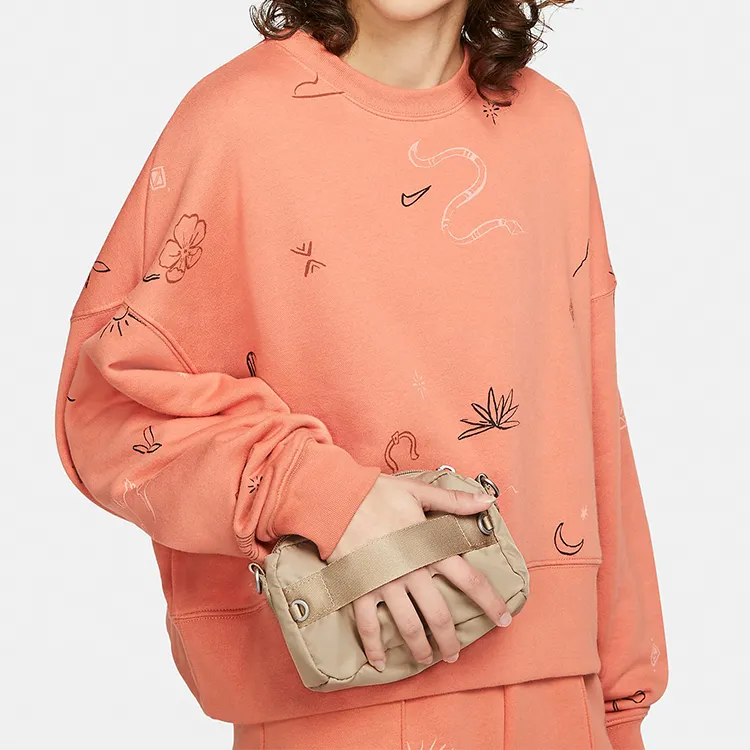 Nike Fabric Fanny Pack Handheld Shoulder Bag Crossbody Bag Regular Unisex Desert Yellow Brown Lime Gray-3