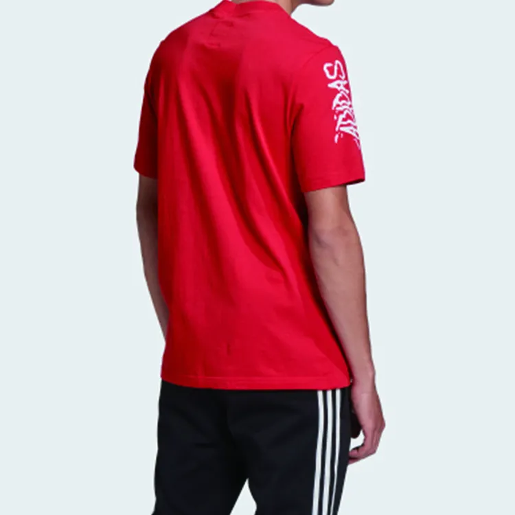 Adidas Originals T Shirts Men Pink-5