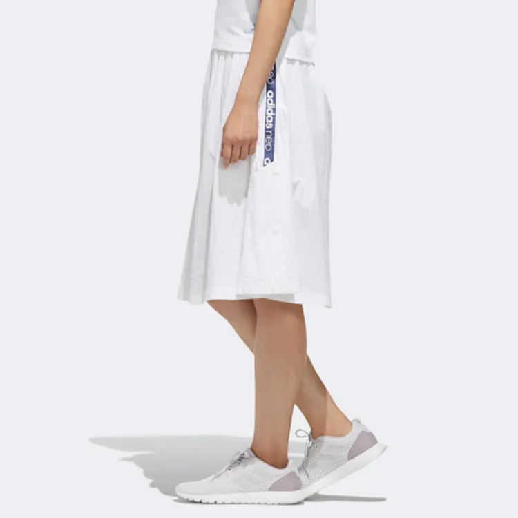 Adidas Neo Casual Long Skirts Women's White-2