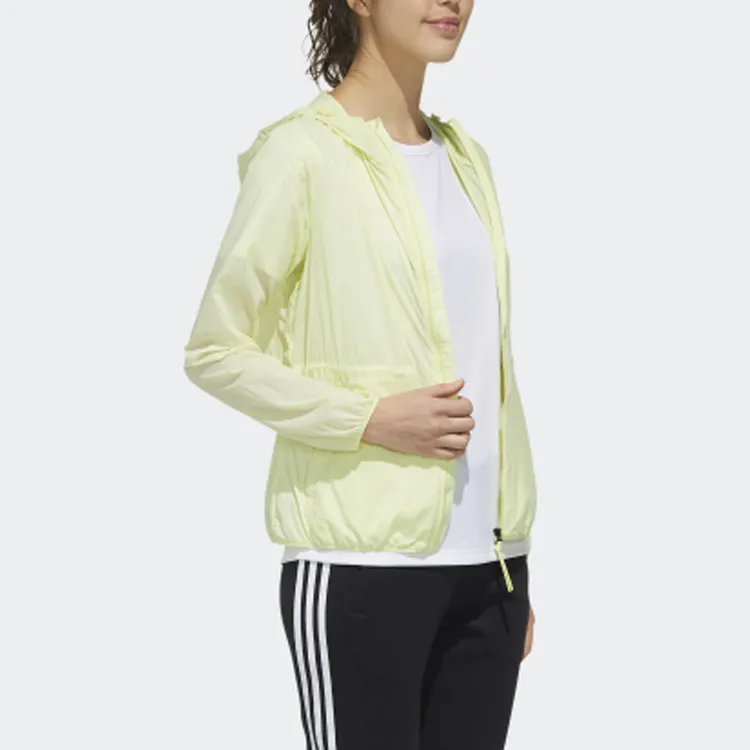 Adidas Jackets Women's Bright Neon Yellow-3