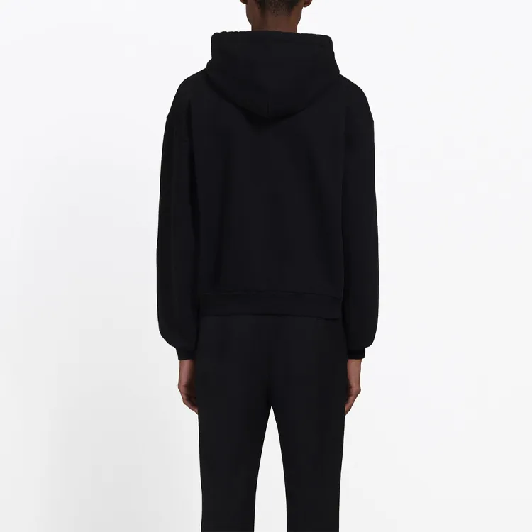 Balenciaga Small Contrast Logo Print Hoodie-4
