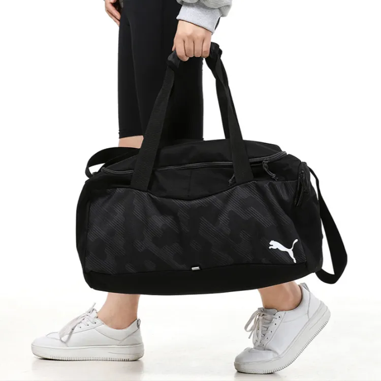 PUMA Fabric Handbag, Shoulder Bag, Crossbody Bag, Gym Bag Unisex Black-6
