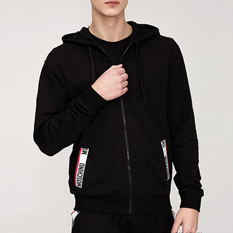 MOSCHINO Sweatshirts Men Black-4