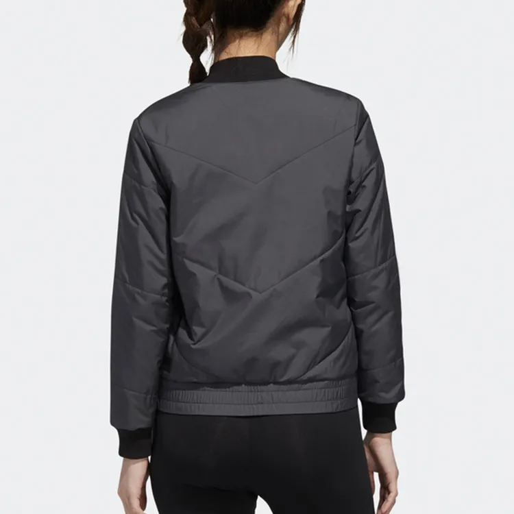 Adidas Neo Cropped Coats Women's Black-4