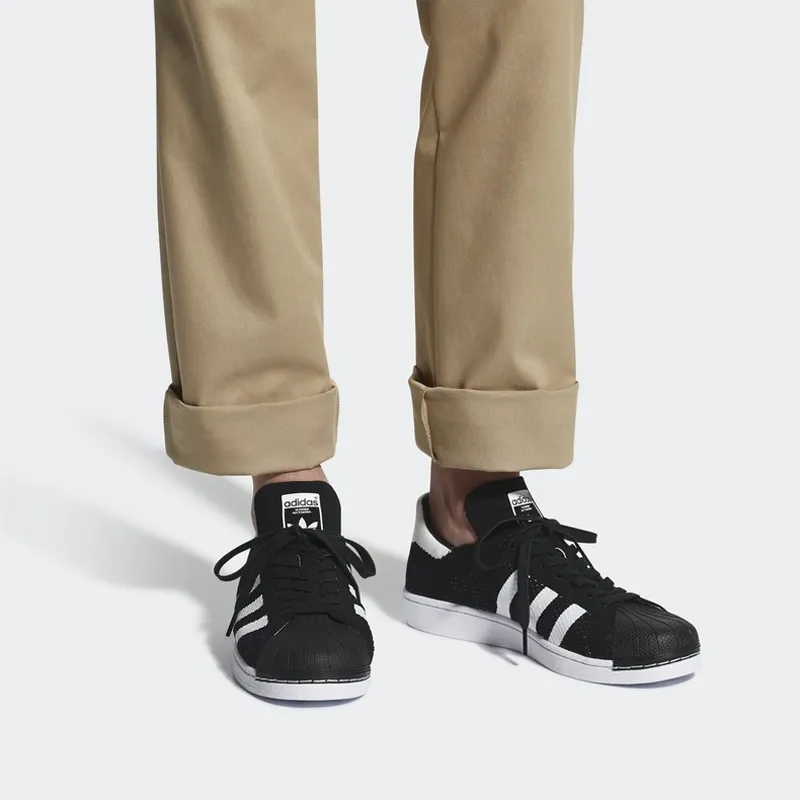 Adidas Originals Superstar Primeknit 'Black White'-6