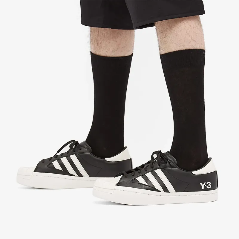 Adidas Y 3 Yohji Star 'Black White'-5