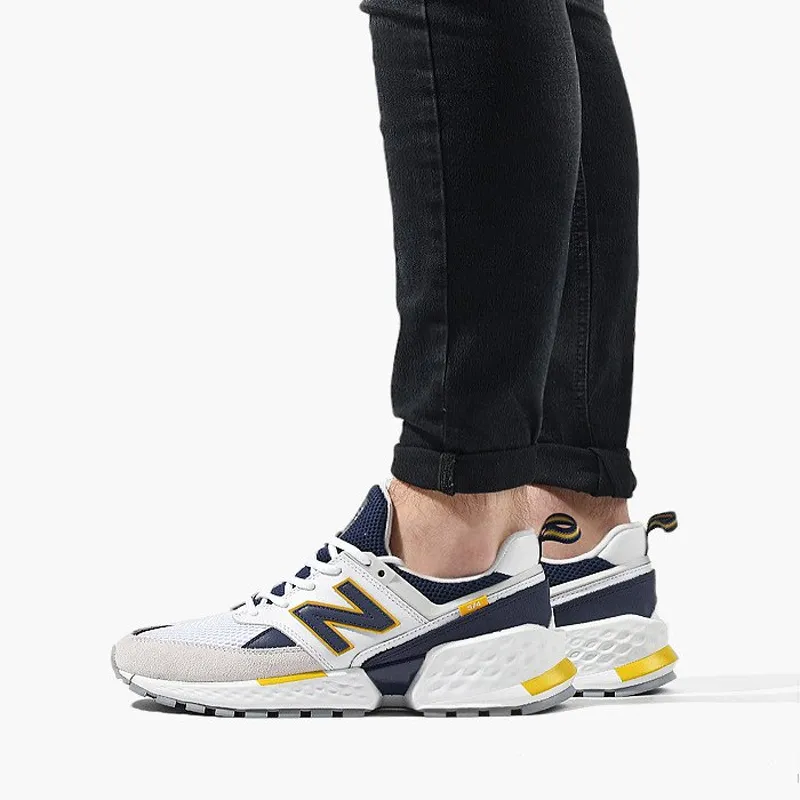 New Balance Nb 574 Sport Sports Casual Shoes 'White Blue'-4