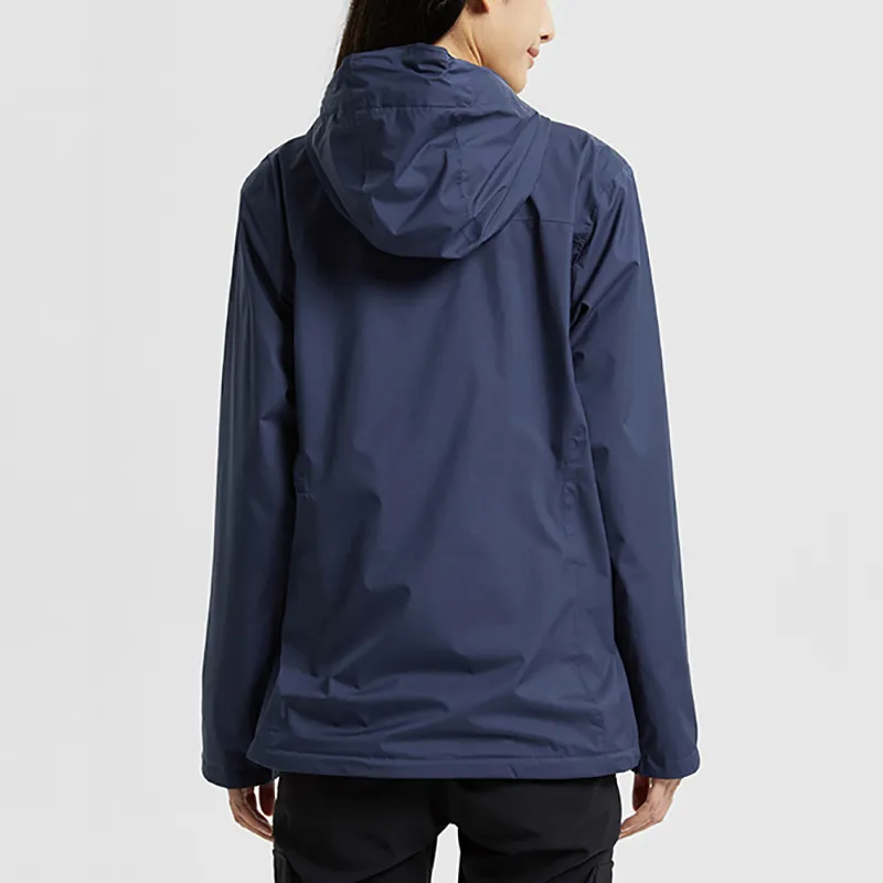 Columbia Waterproof, Windproof, And Abrasion Resistant Windbreaker Jacket Women's Blue-4